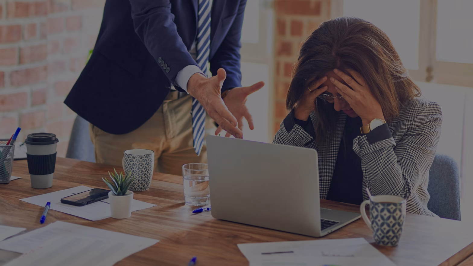 Workplace bullying banner